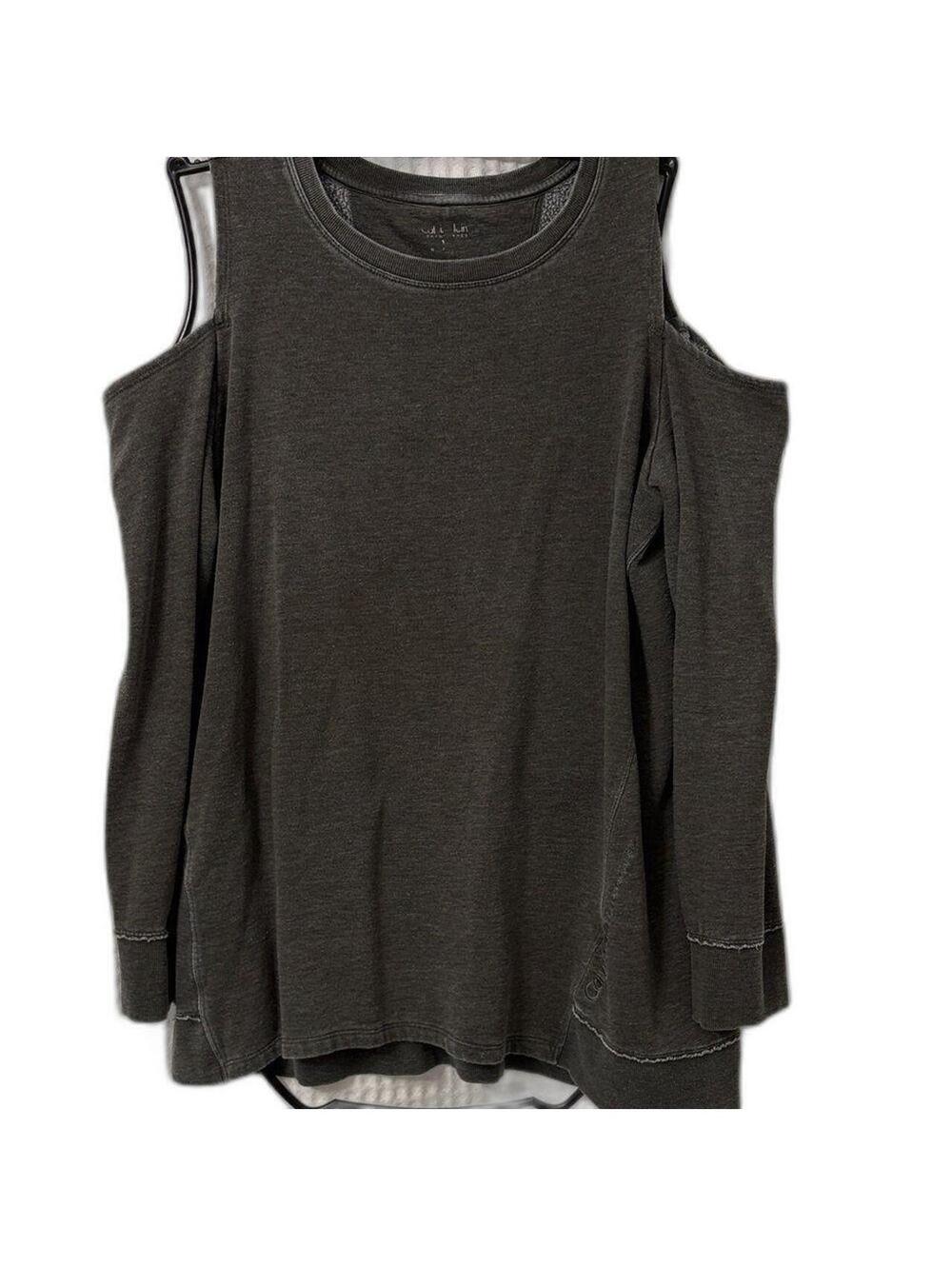 Calvin Klein Women's Grey Sweatshirt